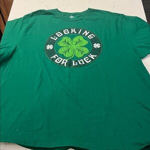 Green 'Looking for Luck' T-Shirt